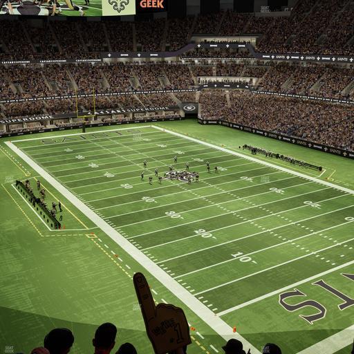 Caesars Superdome - Section 632 Seat View