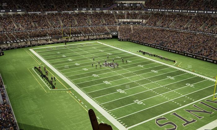 Caesars Superdome - Section 632 Seat View