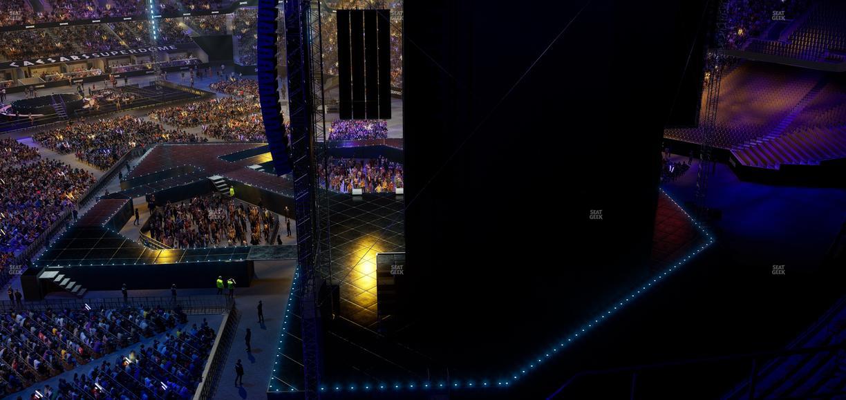 Caesars Superdome - Section 632 Seat View