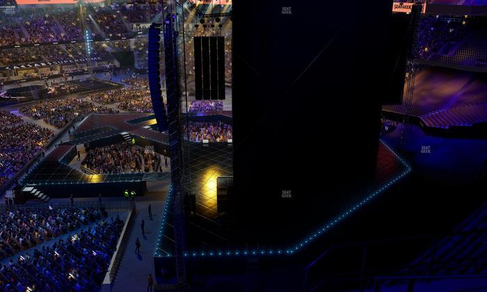 Caesars Superdome - Section 632 Seat View