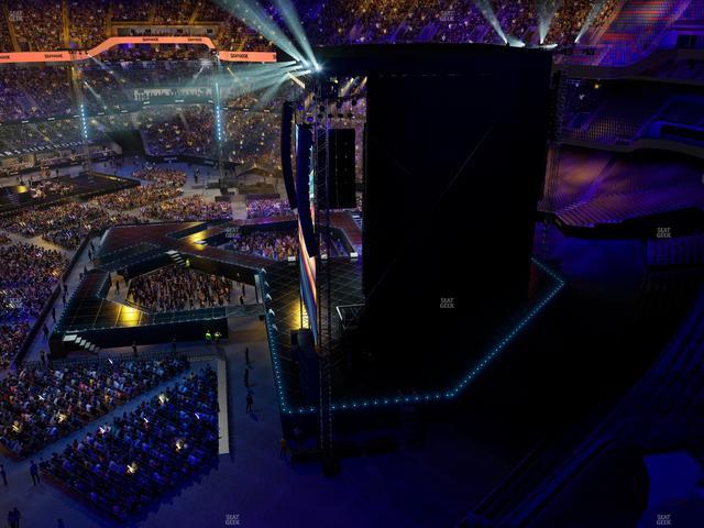Caesars Superdome - Section 633 Seat View