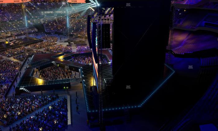 Caesars Superdome - Section 633 Seat View
