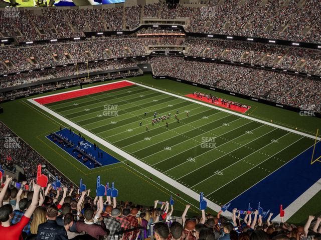 Caesars Superdome - Section 633 Seat View