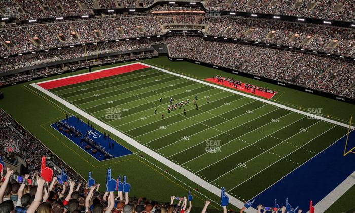 Caesars Superdome - Section 633 Seat View