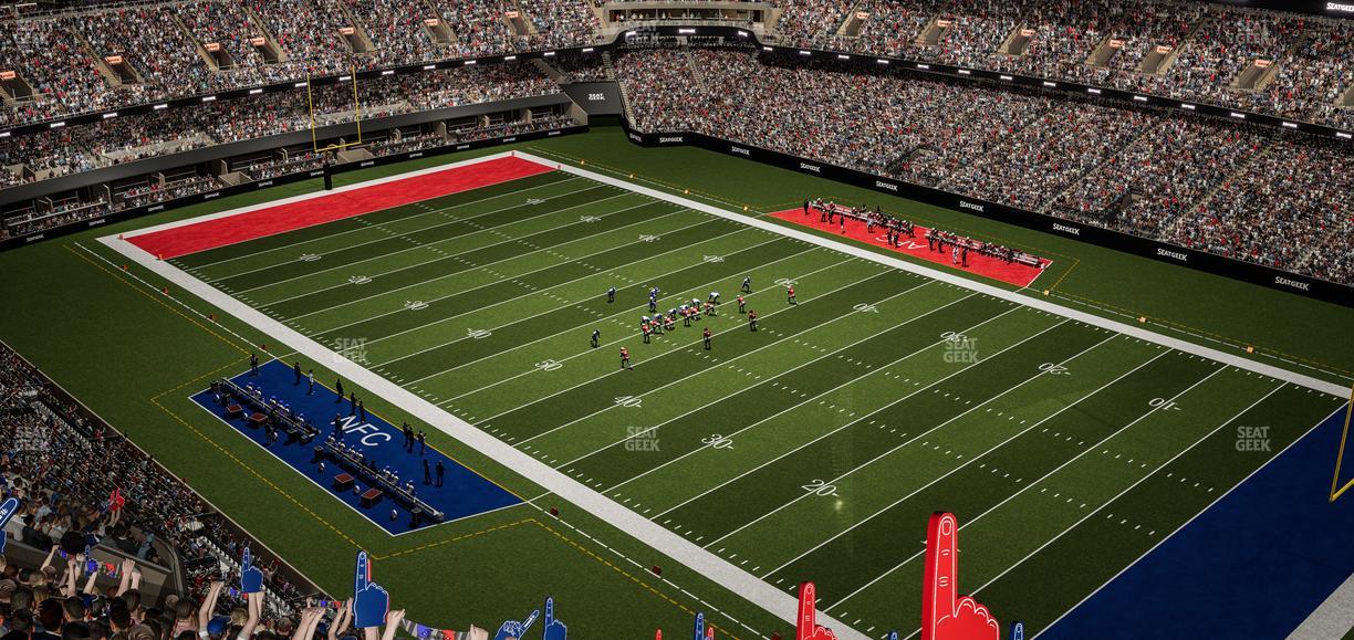 Caesars Superdome - Section 634 Seat View