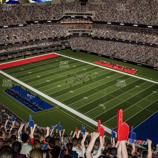 Caesars Superdome - Section 634 Seat View