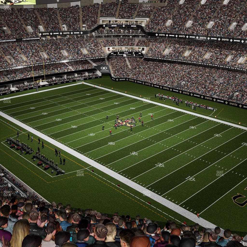 Caesars Superdome - Section 634 Seat View