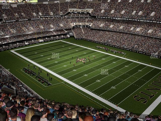 Caesars Superdome - Section 634 Seat View