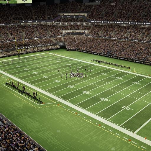 Caesars Superdome - Section 634 Seat View