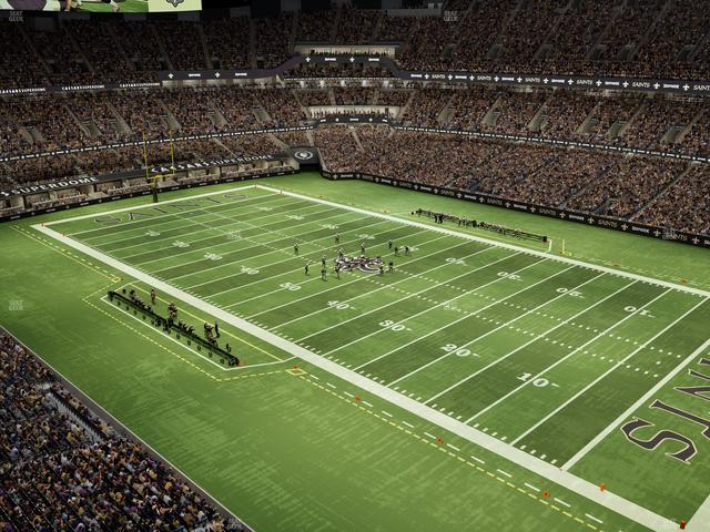 Caesars Superdome - Section 634 Seat View
