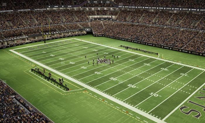 Caesars Superdome - Section 634 Seat View