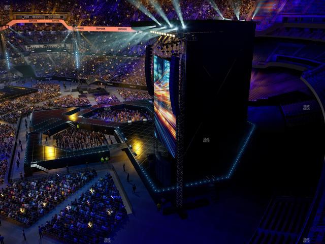 Caesars Superdome - Section 634 Seat View