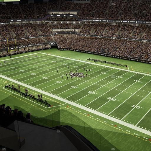 Caesars Superdome - Section 635 Wc Seat View
