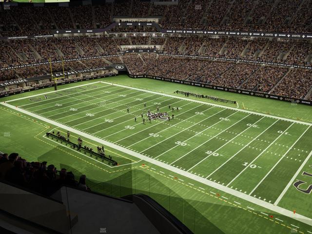 Caesars Superdome - Section 635 Wc Seat View