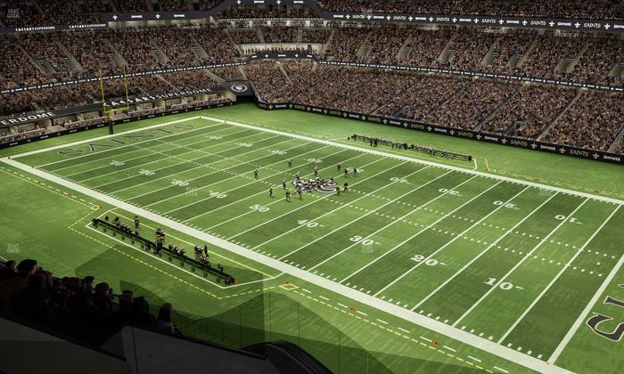 Caesars Superdome - Section 635 Wc Seat View
