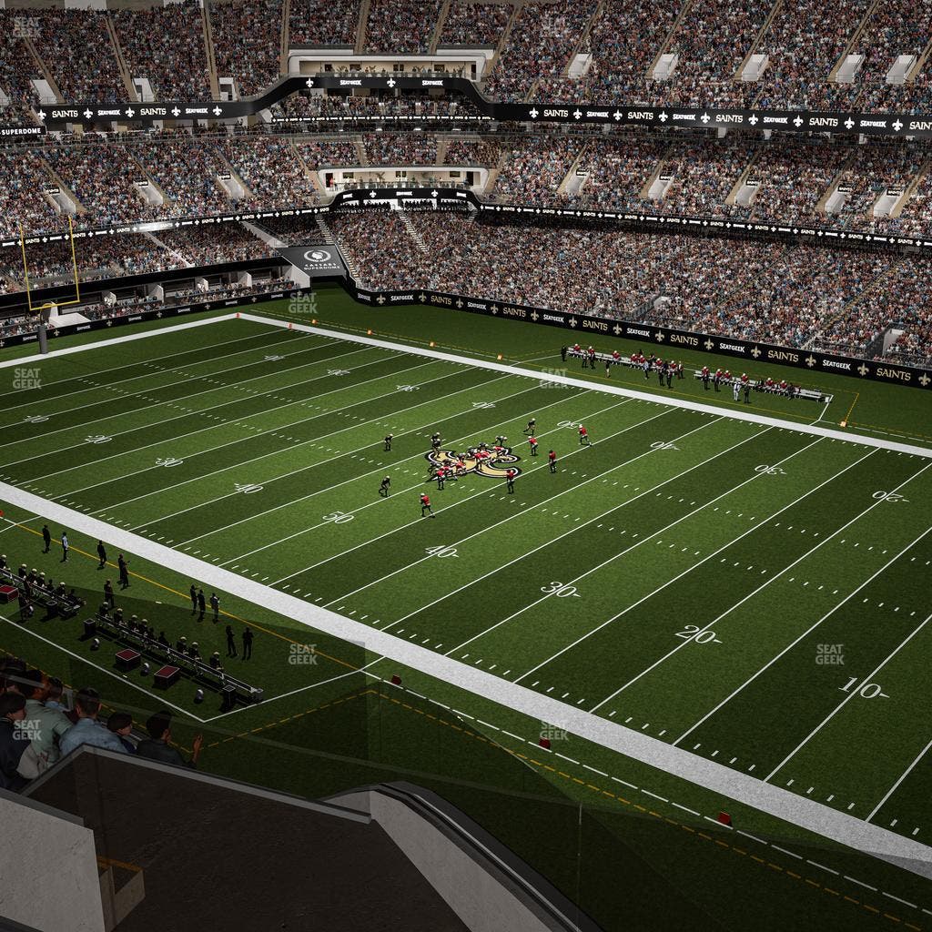 Caesars Superdome - Section 635 Wc Seat View