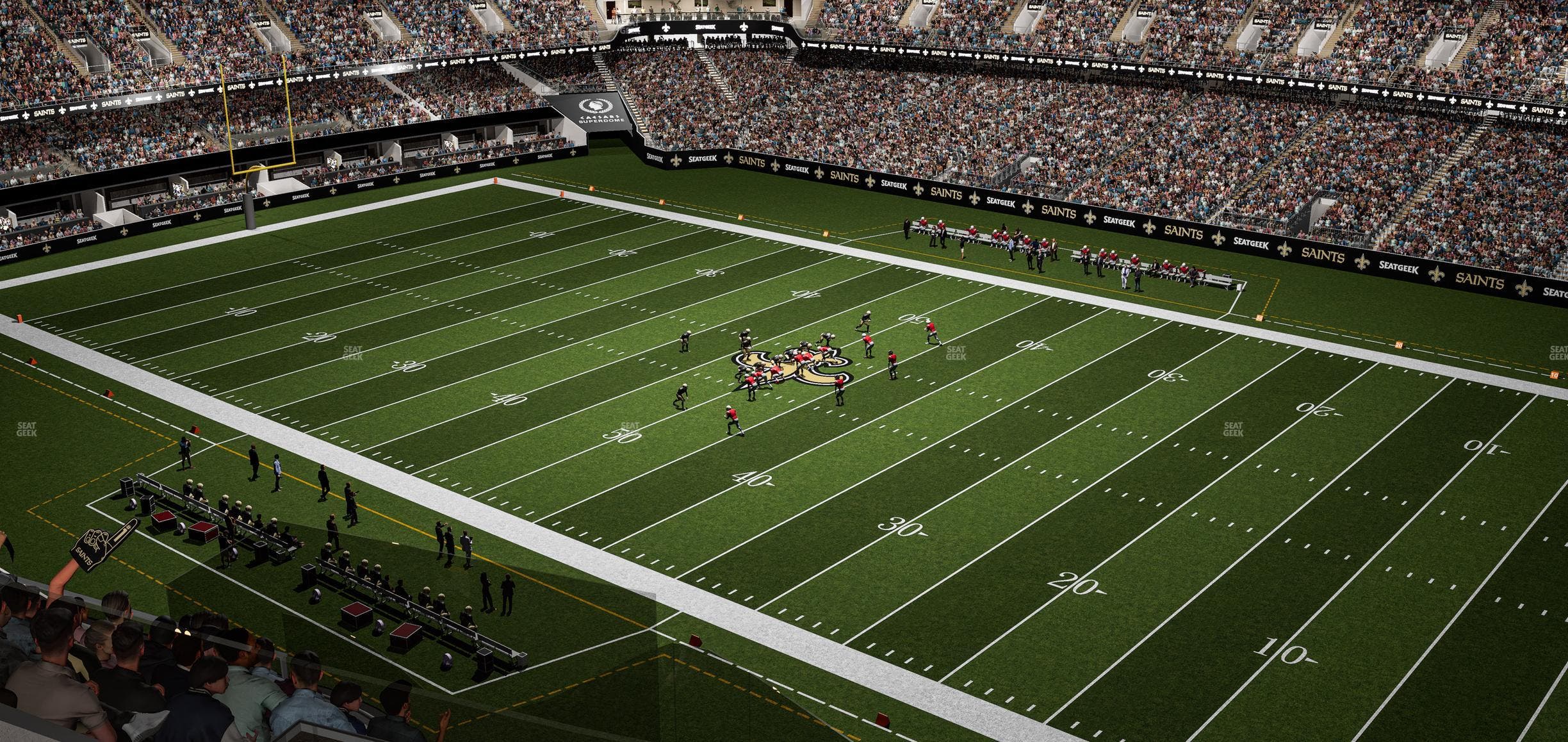 Caesars Superdome - Section 635 Wc Seat View