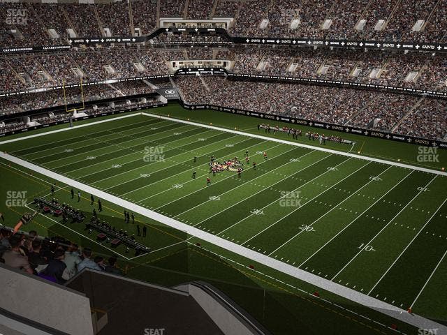 Caesars Superdome - Section 635 Wc Seat View