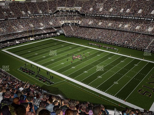 Caesars Superdome - Section 635 Seat View