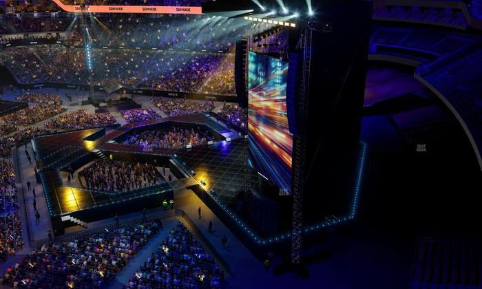 Caesars Superdome - Section 635 Seat View