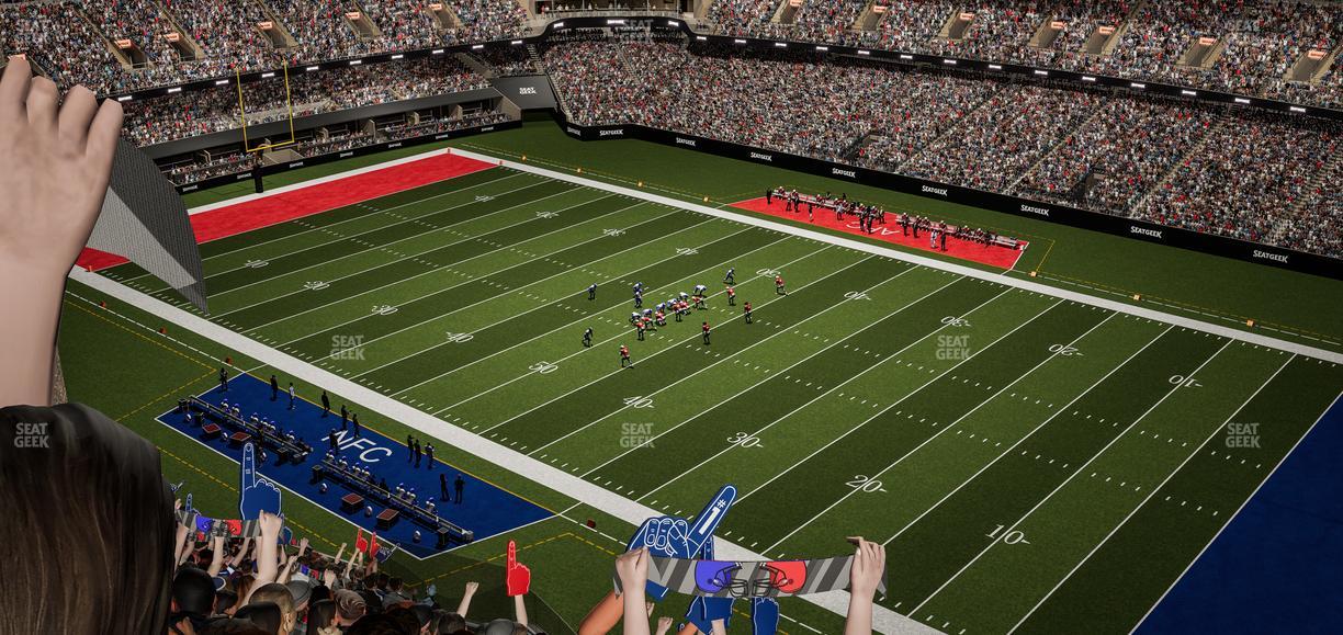 Caesars Superdome - Section 635 Seat View