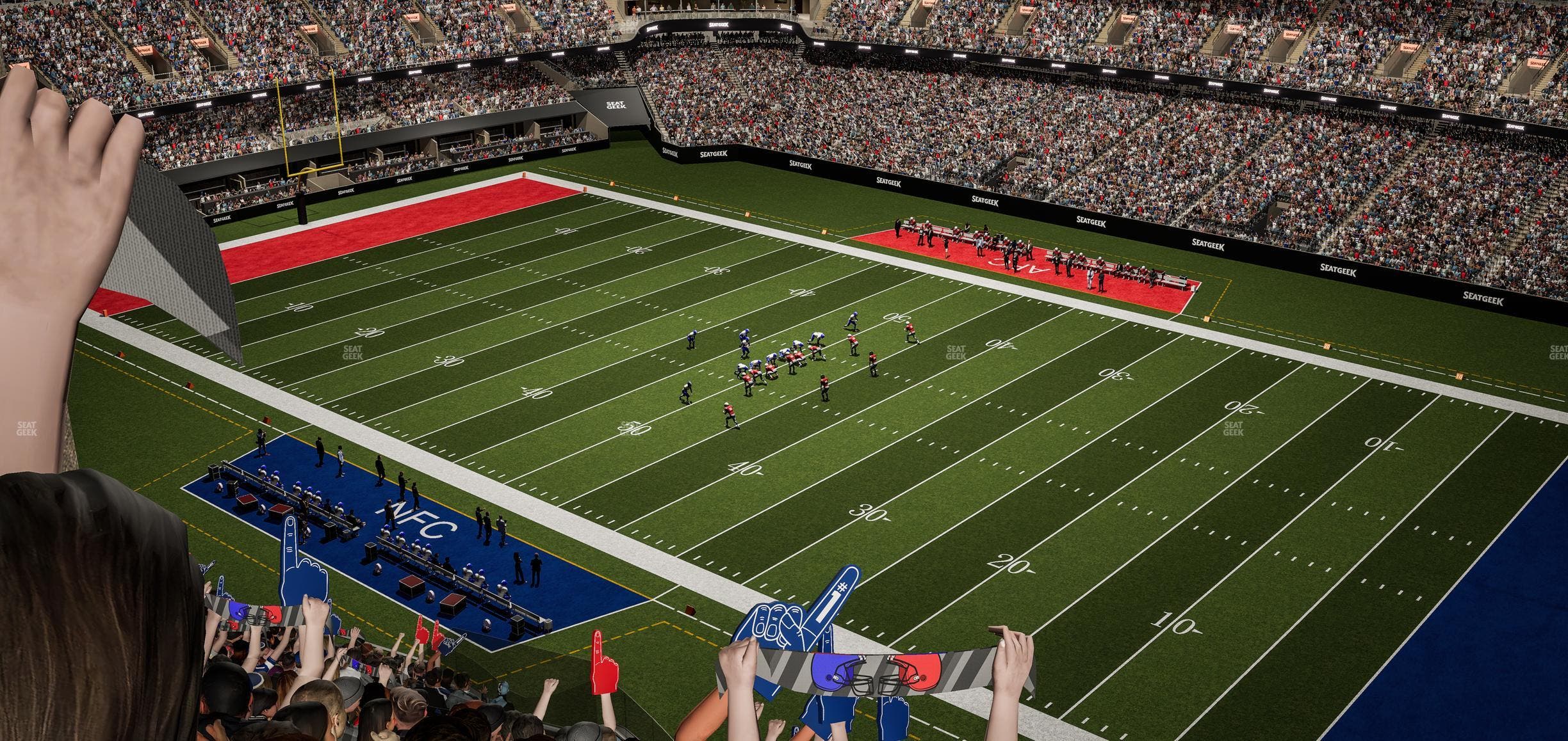 Caesars Superdome - Section 635 Seat View