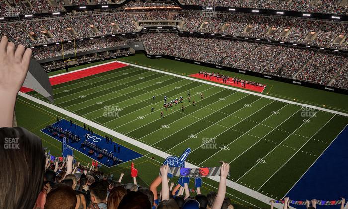 Caesars Superdome - Section 635 Seat View