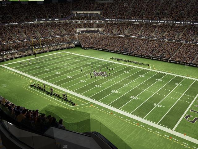 Caesars Superdome - Section 635 Seat View