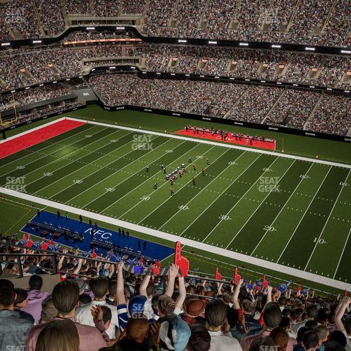 Caesars Superdome - Section 636 Seat View