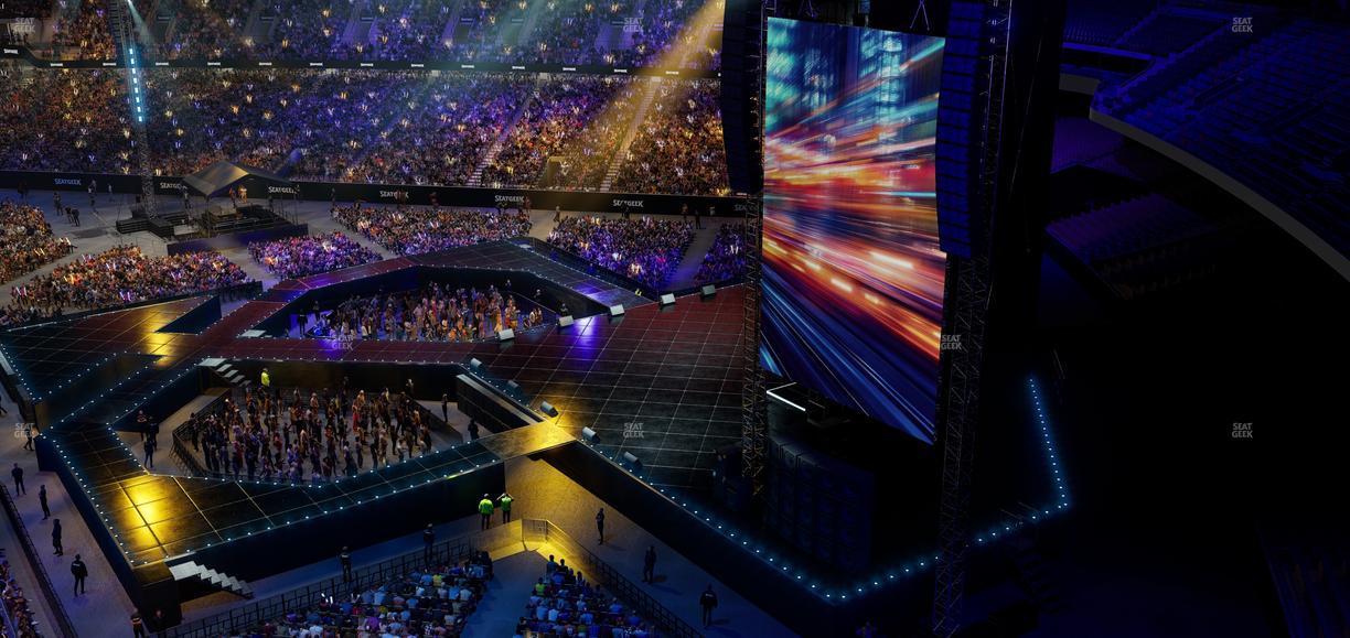 Caesars Superdome - Section 636 Seat View