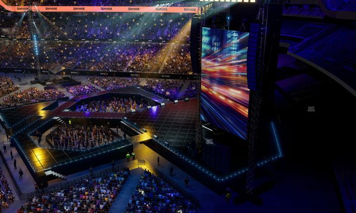 Caesars Superdome - Section 636 Seat View
