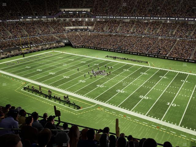 Caesars Superdome - Section 636 Seat View