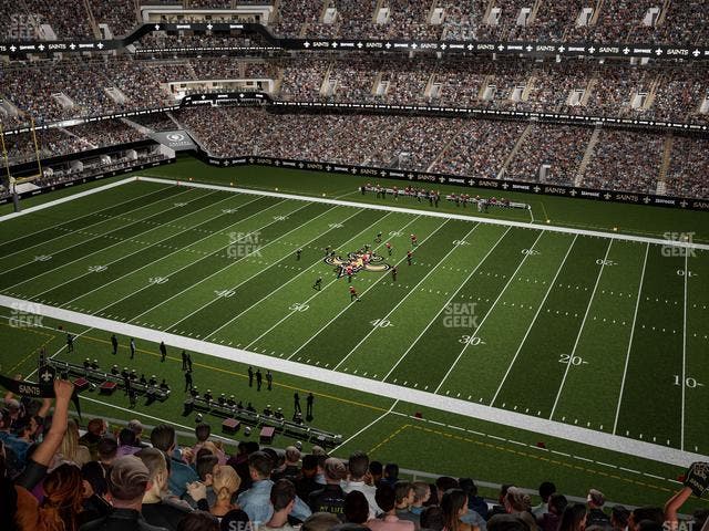 Caesars Superdome - Section 637 Seat View