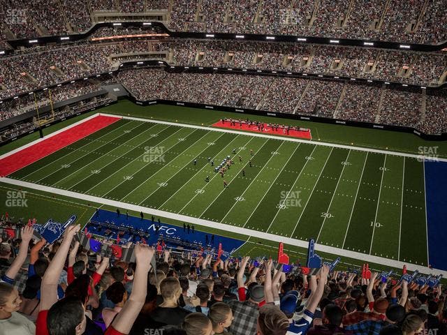 Caesars Superdome - Section 637 Seat View