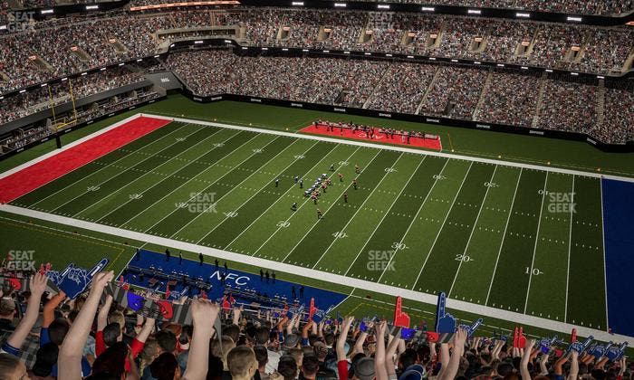 Caesars Superdome - Section 637 Seat View