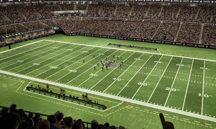 Caesars Superdome - Section 637 Seat View