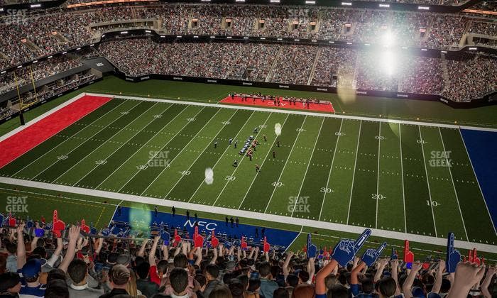 Caesars Superdome - Section 638 Seat View