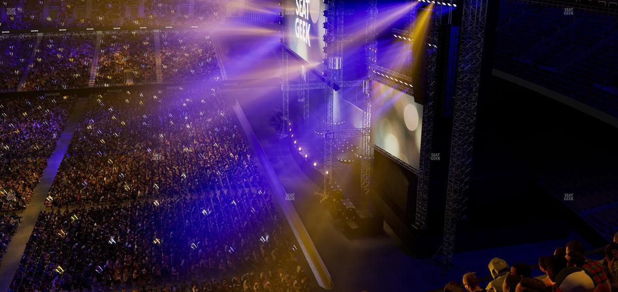 Caesars Superdome - Section 638 Seat View