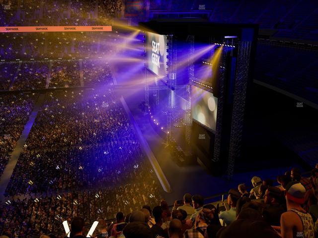 Caesars Superdome - Section 638 Seat View