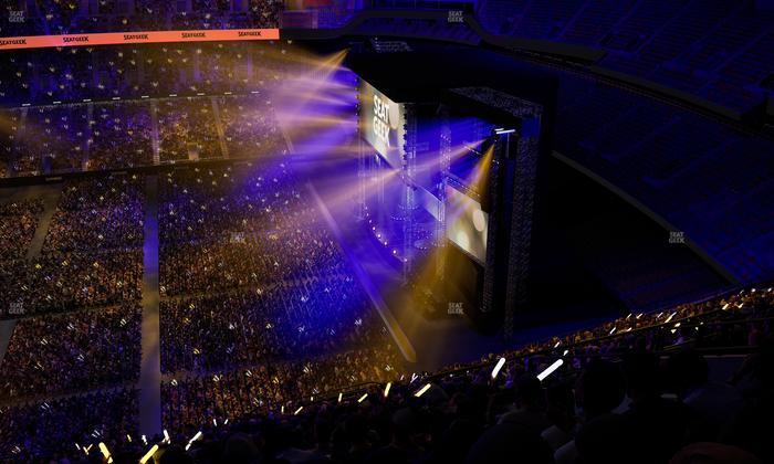 Caesars Superdome - Section 639 Seat View