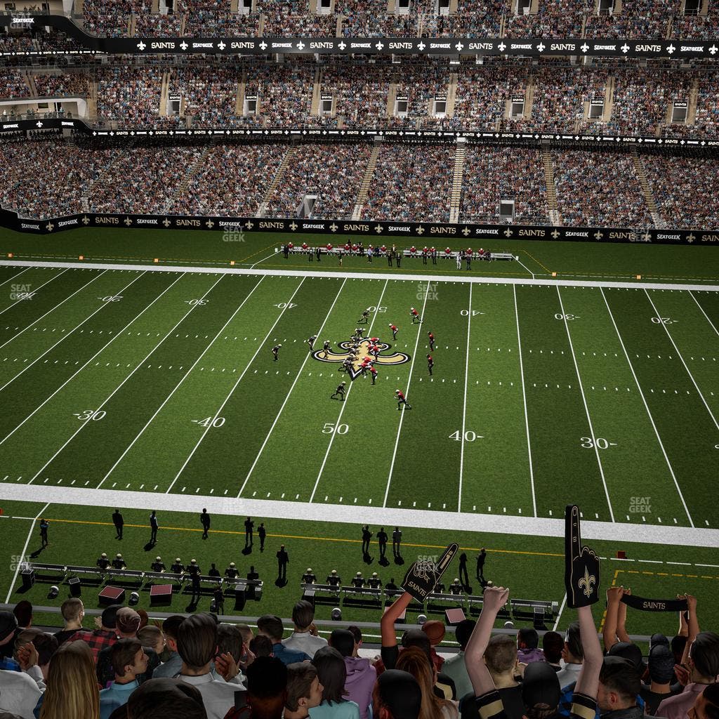 Caesars Superdome - Section 639 Seat View