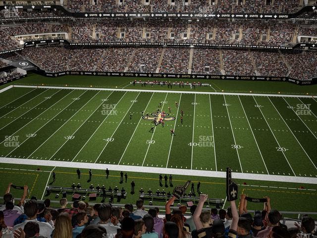Caesars Superdome - Section 639 Seat View