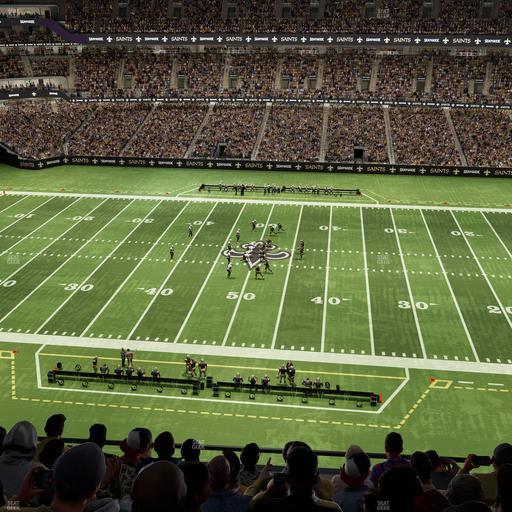 Caesars Superdome - Section 639 Seat View