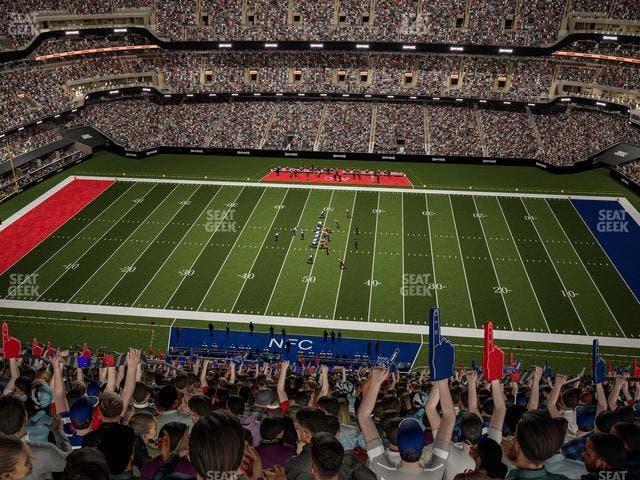 Caesars Superdome - Section 639 Seat View