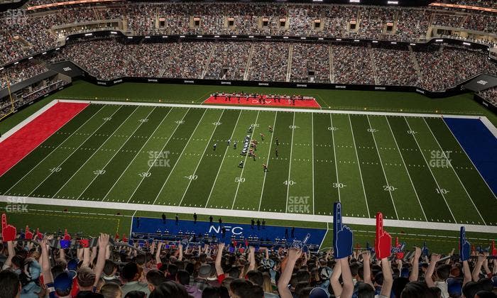 Caesars Superdome - Section 639 Seat View