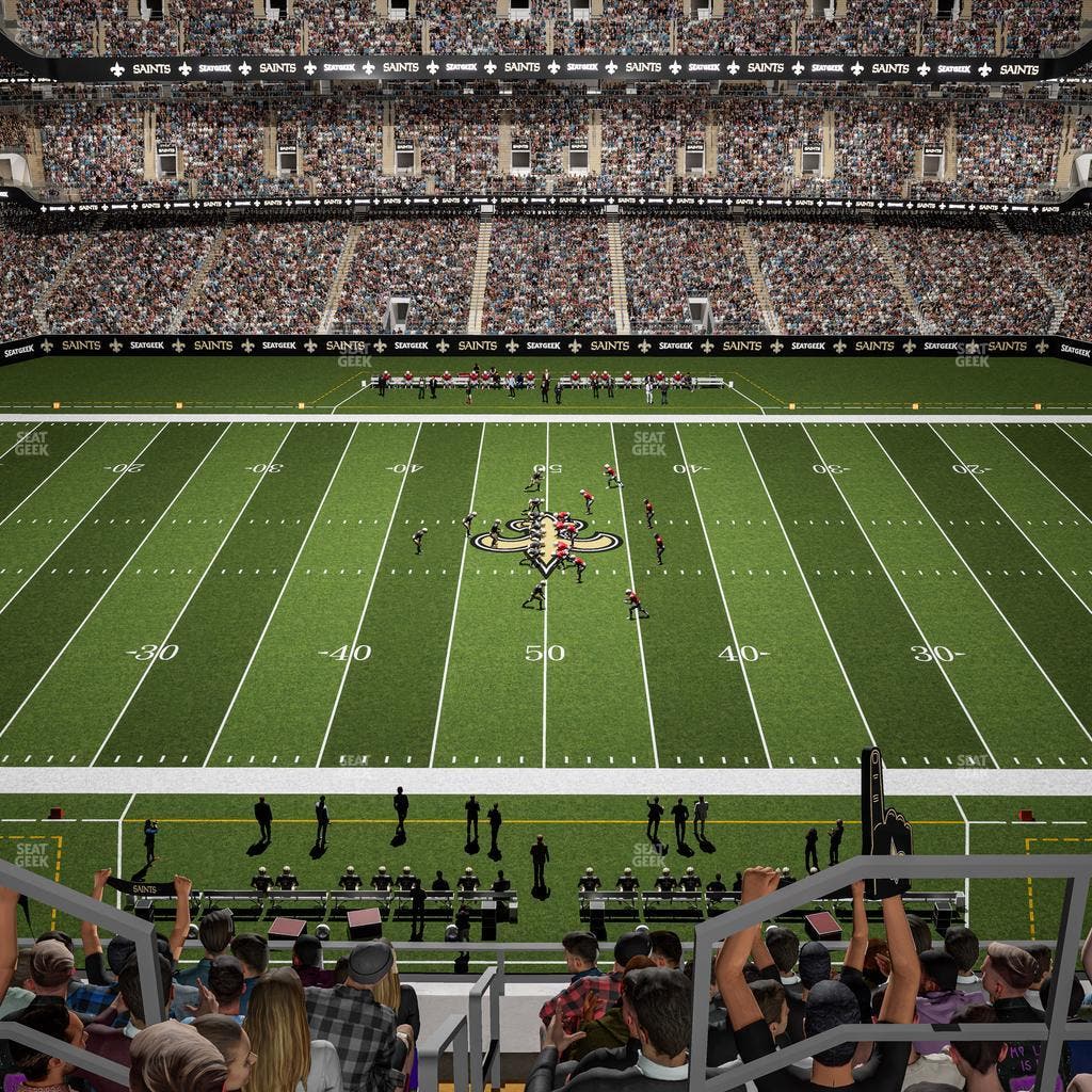 Caesars Superdome - Section 640 Seat View