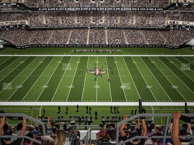 Caesars Superdome - Section 640 Seat View