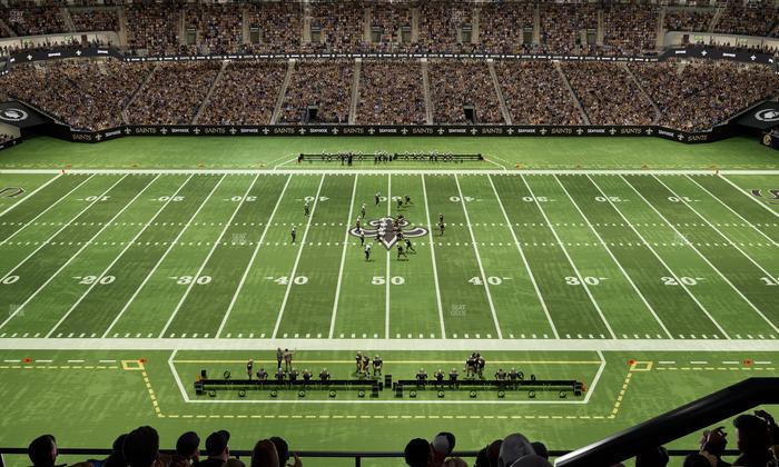 Caesars Superdome - Section 640 Seat View