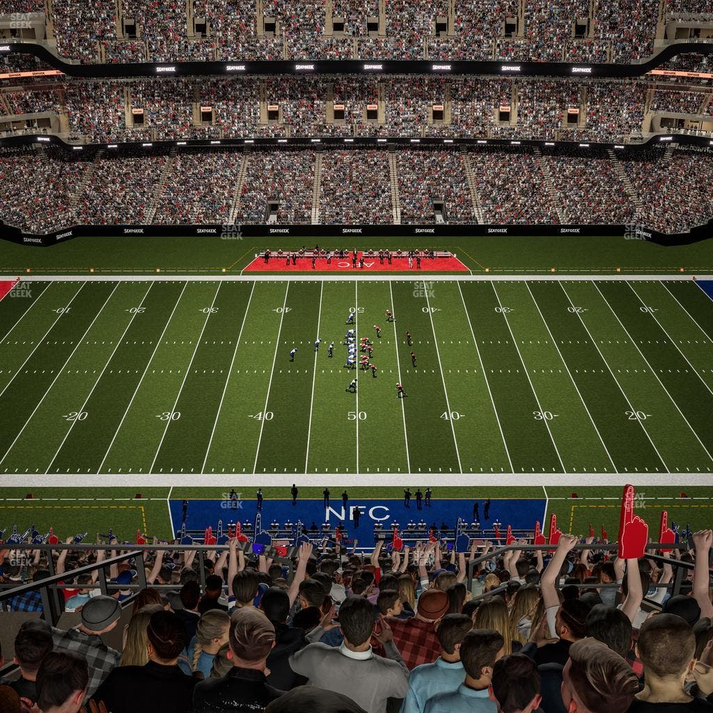 Caesars Superdome - Section 640 Seat View