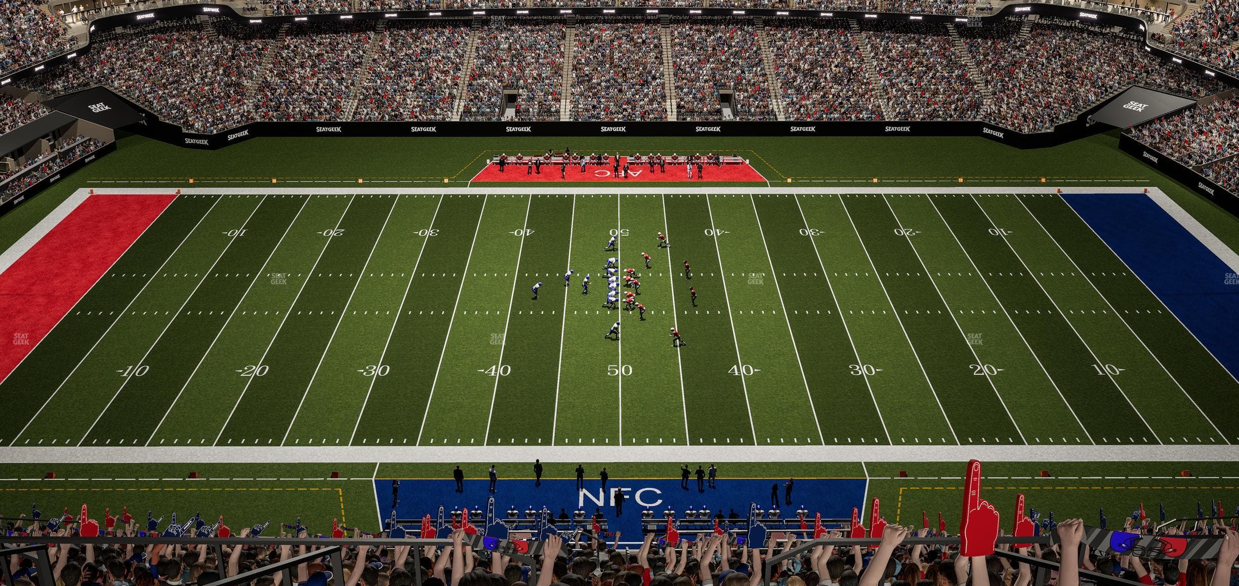 Caesars Superdome - Section 640 Seat View